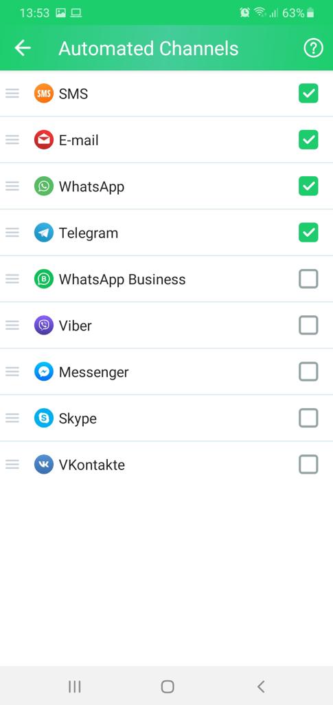 messangers gnomguru crm